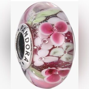 Pandora Flower Garden Murano Glass Multicoloured charm